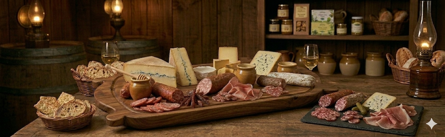Charcuterie, fromages et épicerie locale